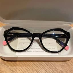 CLLOIO New Fashion Cat Eye Anti Blue Light Reading Glasses For Women Customizable Prescription Myopia Hyperopia Optical Eyewear