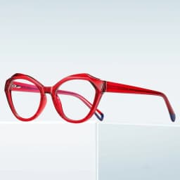 CLLOIO New Fashion Cat Eye Anti Blue Light Reading Glasses For Women Customizable Prescription Myopia Hyperopia Optical Eyewear