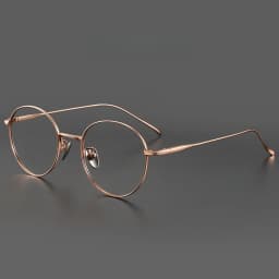 Xbora Fashion Round Optical Prescription Glasses Custom Reading Myopia Multifocal Titanium Alloy Eyewear For Men and Women 1644