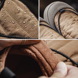 Maden Casual Men's Fleece Lining Snow Low Top Boots Non-Slip Thick Sole Shoes Winter Warm Waterproof Outdoor Camp Hiking Shoes