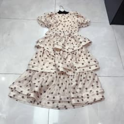 TWOTWINSTYLE French Style Print Two Piece Sets For Women Round Neck Short Sleeve Top High Waist Skirt Cute Set Female KSE532834