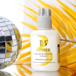 10 Bottles IBeauty Banana Primer Clear Glue Eyelash Extension Korea Original Individual 15ml Fixing Agent False Lash Supplies