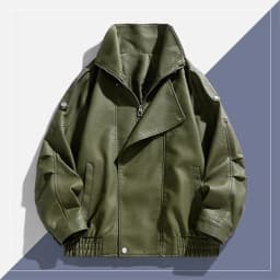 Autumn Winter New High Quality Outdoor Handsome Windproof Breathable Leather Jacket Comfortable Multi functional Trendy Jacket