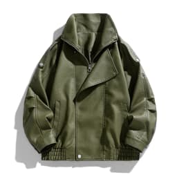 Autumn Winter New High Quality Outdoor Handsome Windproof Breathable Leather Jacket Comfortable Multi functional Trendy Jacket