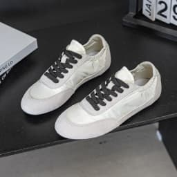 AIYUQI Women's Sneakers 2026 New Women's Moral Training Shoes Flat Non-slip Large-size Color-blocked Running Shoes For Women