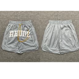 High Quality Streetwear Multi-color Rhude Beach Shorts Men Women Loose Breathable Casual Shorts