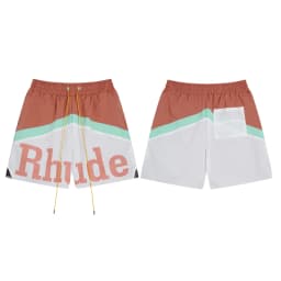 High Quality Streetwear Multi-color Rhude Beach Shorts Men Women Loose Breathable Casual Shorts
