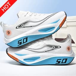New Running Shoes Carbon Board Marathon Men Sports Breathable Lightweight Women's Comfortable Athletic Nonskid Sneakers Casual