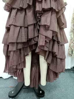 TWOTWINSTYLE Solid Irrgular Elegant Dresses for Women Strapless Sleeveless High Waist Slimming Split Long Dress Female Fashion