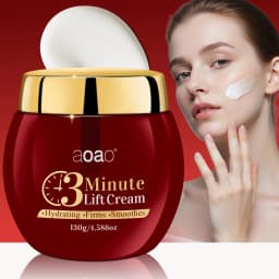 3-Minute Multi-Effect Face Cream with Collagen and Hyaluronic Acid: Nourishing, Firming, Deep Hydration, and Anti-Wrinkle Cream.