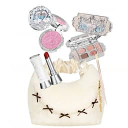 Makeup Set Flower Knows Bunny Garden Collection 6 Color Eyeshadow Palette Embossed Blusher Shine Lipstick Kit Maquiagem