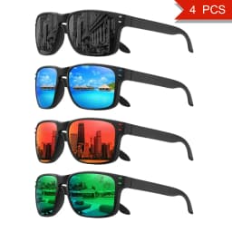 1/4 Pcs Polarized Sunglasses for Men Women Designer Driving Night Vision Sun Glasses Male Fishing UV400 TR Polarized 2028