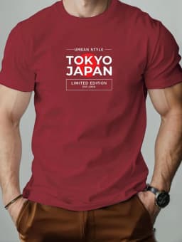 New Summer Men's Japan Tokyo Letter 3D Print T-Shirts Short Sleeves Tee Shirt Oversized Fashion Tops Casual Tees Men's Clothing