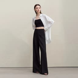 Amii Women Pants 2026 Summer Loose Casual Wide Leg Trousers Soft Drape Fabric Office Commute Elegant Long Clothes Women 12621076