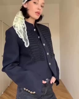 Women's Jacket 2026 New Spring Autumn Long Sleeve Button Single-Breasted Short Jacket Personality Fashion Female Outerwear