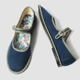 2026 Spring Designer Ballet Flats for Women Luxury Velvet Floral Pattern Buckle Design Mary Jane Shoes Elegant Party Dress Shoes