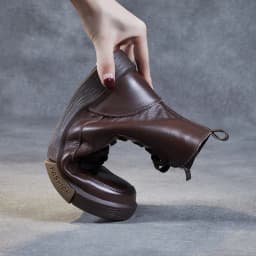 DRKANOL Women Genuine Leather Short Boots Round Toe Genuine Leather Handmade Retro Street Style Winter Warm Flats Ankle Boots