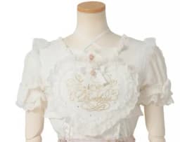 Japanese New Sweet Cute Pink White Lolita Shirts Women Girl Kawaii Lace Big Heart Cross Strap Long Sleeve Blouses Liz Shirt Tops