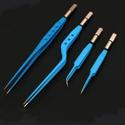 Bipolar coagulating tweezers electrocoagulating wire insert type high temperature and high pressure Electrocoagulation forceps