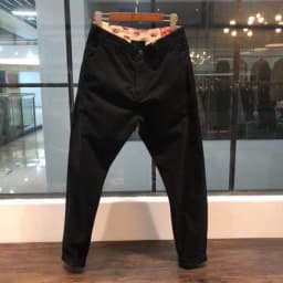 100% Cotton Dense Heavyweight Men Pants Retro American Casual Tough Guys Slim Straight Workwear Trousers Spring High Quality