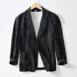 2025 Spring/Summer New Men's 100% Linen Suit Thin, Breathable and Comfortable Business and Leisure Small Suit Coat