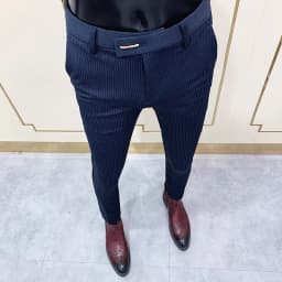 Men Suit Pants Dress Pantalone Hombre Stretch Slim Formal Trousers Calça Masculina Solid Color Casual Pants Fashion Men Clothing