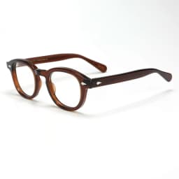 Vintage Acetate Glasses Frame Men Round Prescription Myopia Optical Eyeglasses Women 2022 New Retro Luxury Spectacles Eyewear