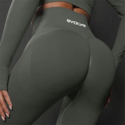 EVOLVE Women Scrunch Seamless Leggings Seamless Peach Hip Training Yoga Pants Women's Sports Running Buttocks Body Fitness Pants