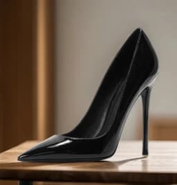 New Minimalist Women's Single Shoes, Plus Size Professional Pointed High Heels, Silver Black and White Mirror Summer Work Shoes
