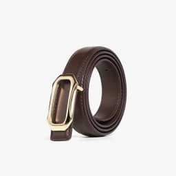 BEAUTODAY Casual Belts Women Genuine Cow Leather Metal Square Buckle Luxury Waistband Female Accessories Handmade 91112