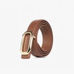 BEAUTODAY Casual Belts Women Genuine Cow Leather Metal Square Buckle Luxury Waistband Female Accessories Handmade 91112