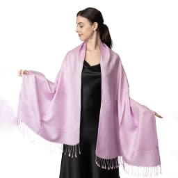 [T003] 1pc Bohemian Fashion Paisley Jacquard Pashmina Scarf Tassel Ladies Hijab Shawl Wrap Winter Suitable For Daily Wear