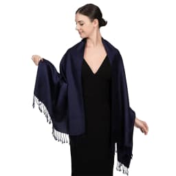[T003] 1pc Bohemian Fashion Paisley Jacquard Pashmina Scarf Tassel Ladies Hijab Shawl Wrap Winter Suitable For Daily Wear