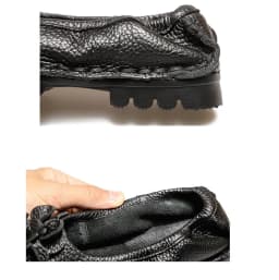 New Lug Sole Ballet Flats Women's Genuine Leather Shoes Size 42 Woman Anti Skid Loafers Brand Luxury Handmade Vintage Moccasins