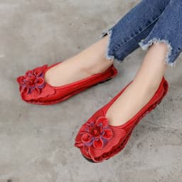 New Lug Sole Ballet Flats Women's Genuine Leather Shoes Size 42 Woman Anti Skid Loafers Brand Luxury Handmade Vintage Moccasins