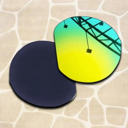 100% UV Protection Polarized Replacement Lenses for Oakley Meta HSTN OW8002 51mm Frame Impact Resistant