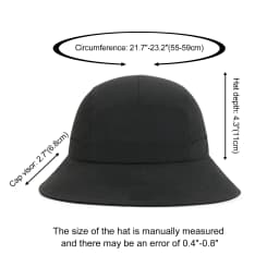 VOBOOM Women Unstructured Sun Protection Breathable Bucket Hat Lightweight Outdoor Cap Packable Spring Summer Beach Travel Hat