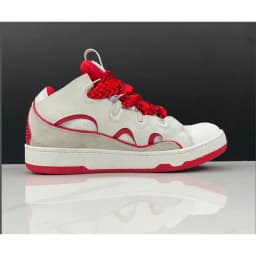 Men's and Women's Leather Splicing Lace Up Sports and Leisure Shoes, Retro Board Shoes, New Dad Shoes