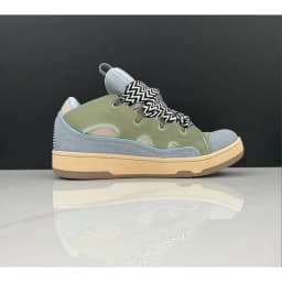 Men's and Women's Leather Splicing Lace Up Sports and Leisure Shoes, Retro Board Shoes, New Dad Shoes