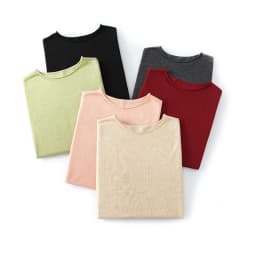 WinvyNee Women Worsted Wool Seamless Knit Crew Neck Plain Long Sleeve Spring Autumn Lightweight Skin-friendly Pullover A1757019A