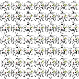 50PCS Keychain for Boys Men Gamepad Keyring Joystick Game Controller Key Accessories fit Handbag Key Pendant Friends Key Gifts