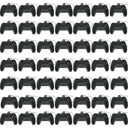 50PCS Keychain for Boys Men Gamepad Keyring Joystick Game Controller Key Accessories fit Handbag Key Pendant Friends Key Gifts