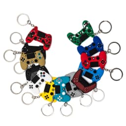 50PCS Keychain for Boys Men Gamepad Keyring Joystick Game Controller Key Accessories fit Handbag Key Pendant Friends Key Gifts