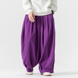Oversized Men Wide Leg Pants Elastic Waist Joggers Trousers Male Casual Harem Pants Baggy Fashion Men Sweatpants Large Size 5XL