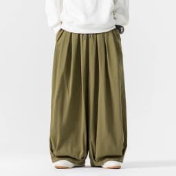 Oversized Men Wide Leg Pants Elastic Waist Joggers Trousers Male Casual Harem Pants Baggy Fashion Men Sweatpants Large Size 5XL
