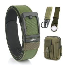 VATLTY New Tactical Pistol Airsoft Belt for Men Metal Automatic Buckle Military Belt 1100D Tight Nylon Casual Belt Male Girdle