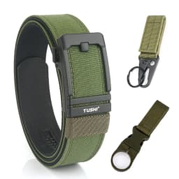 VATLTY New Tactical Pistol Airsoft Belt for Men Metal Automatic Buckle Military Belt 1100D Tight Nylon Casual Belt Male Girdle