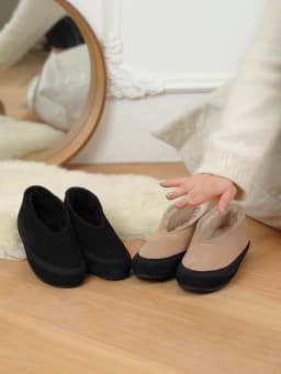AIYUQI Flat Snow Boots Women's Genuine Leather 2025 Large Size Non-slip Women's Winter Shoes Comfortable Warm Women Ankle Boots