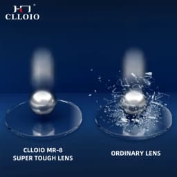 CLLOIO MR-8 High Quality Toughness Thinner Super-Tough Optical Lenses Aspheric Lens Series Myopia Hyperopia Presbyopia Lens