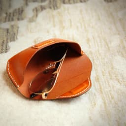 Genuine Cowhide Leather Glasses Case Magnet Sunglasses Holder Eyewear Accessories Organizer Eyeglass Reading Glasses Storage Box
